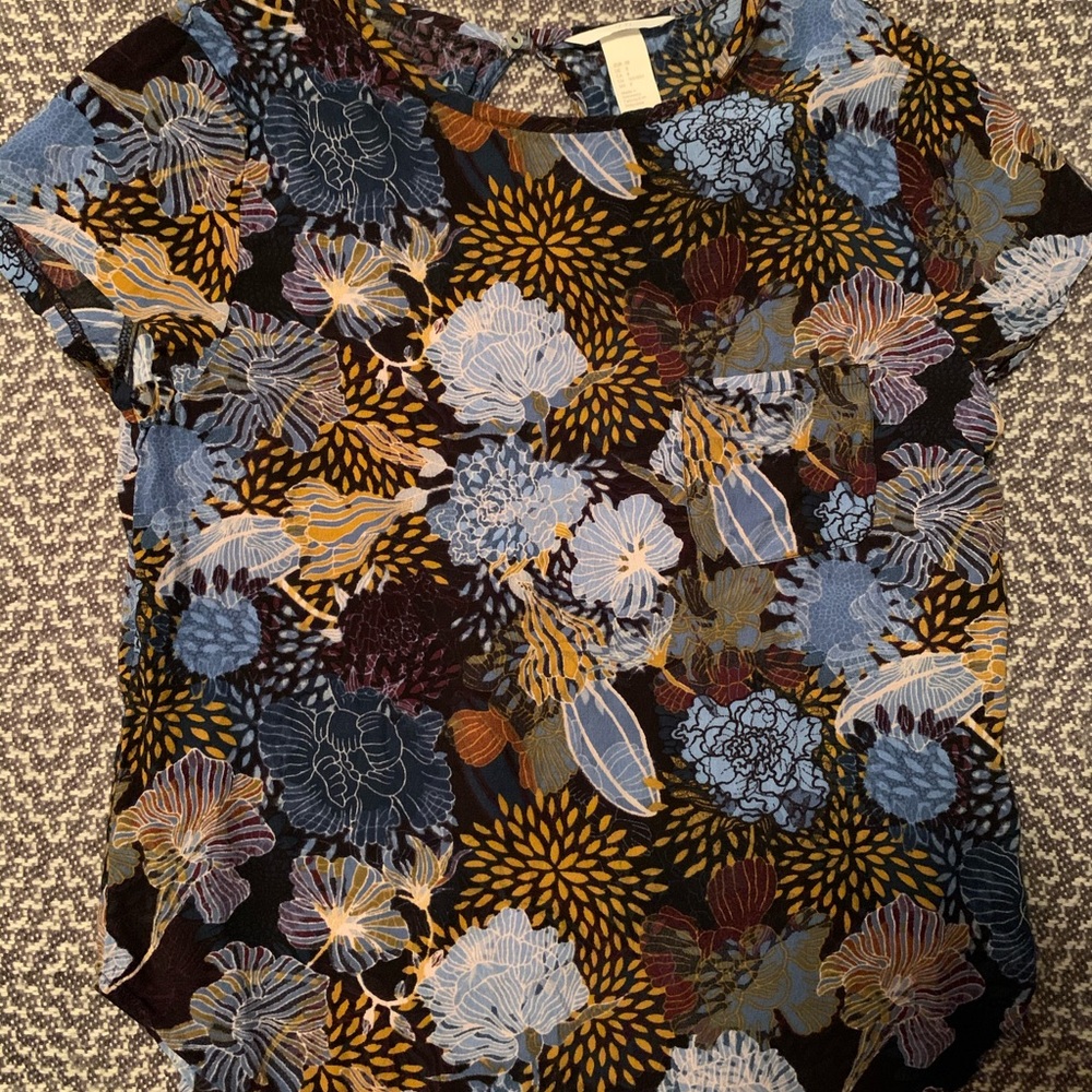 Women’s floral blouse